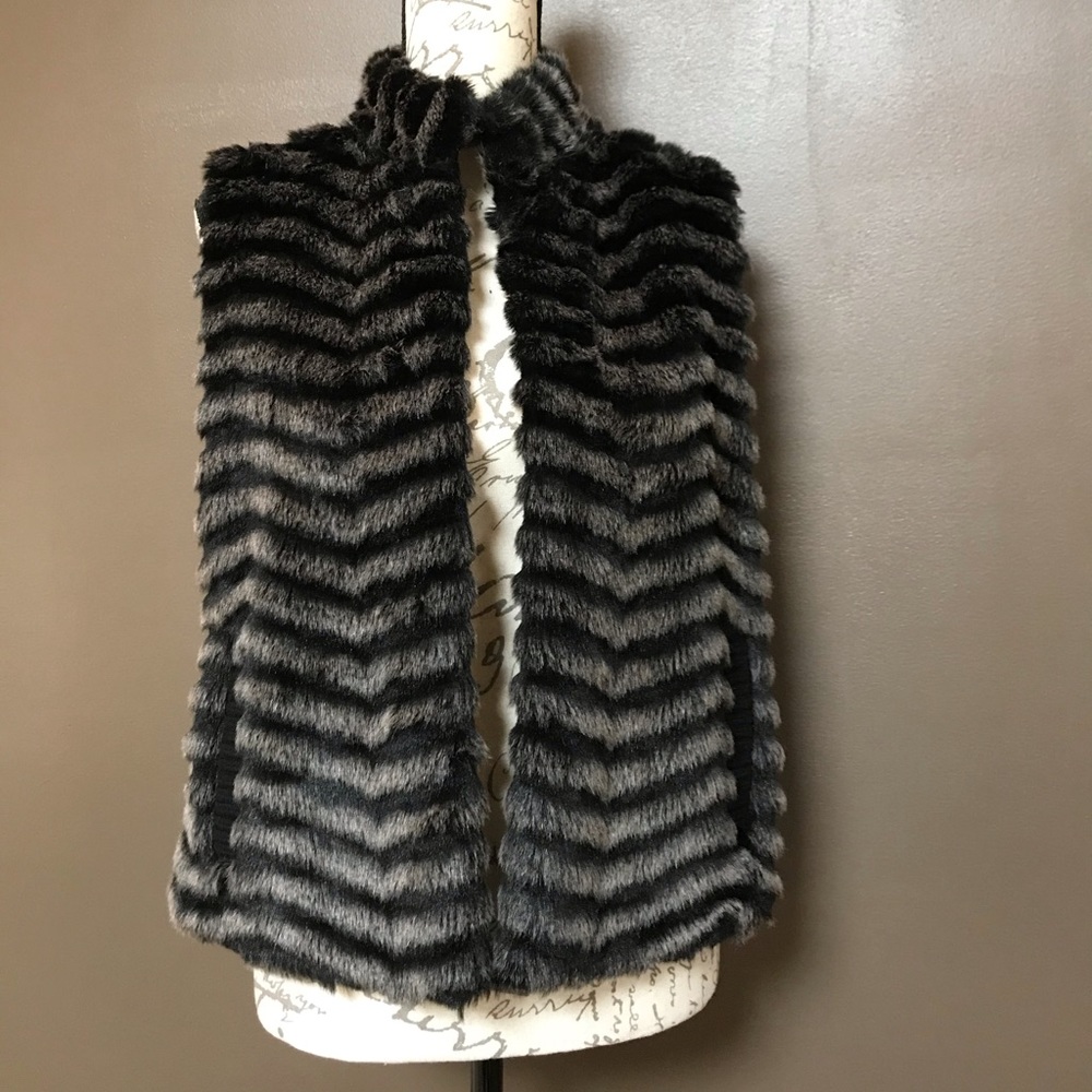 Chico’s Faux Fur Vest